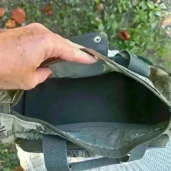 IMPULS luggage carry on toiletry bag. Tapestry. Vintage. - Picture 11 of 13